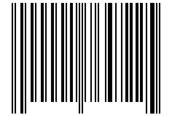 Number 1764722 Barcode