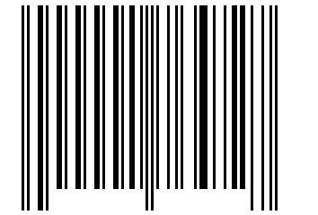 Number 1764727 Barcode