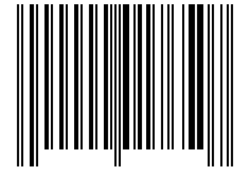 Number 17650 Barcode