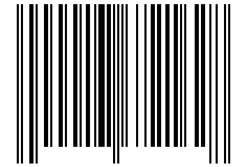 Number 17672162 Barcode