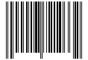 Number 17721033 Barcode