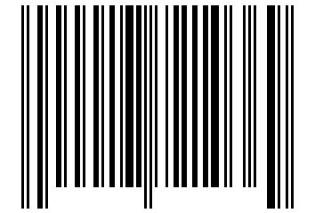 Number 17721036 Barcode