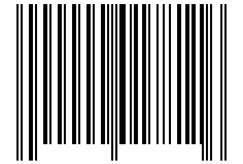 Number 17811 Barcode