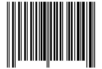 Number 18113254 Barcode