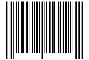 Number 1813196 Barcode