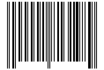 Number 1813198 Barcode