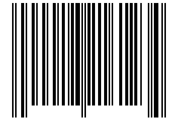 Number 18216123 Barcode