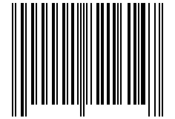 Number 1821614 Barcode