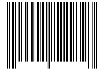 Number 1822932 Barcode