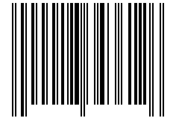 Number 18343612 Barcode