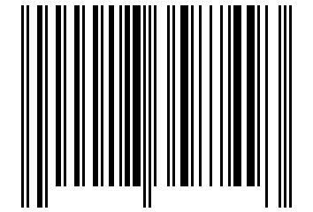 Number 18358749 Barcode