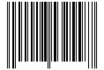Number 18532558 Barcode