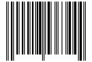Number 18536344 Barcode