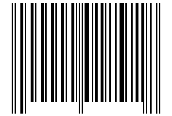 Number 18571 Barcode