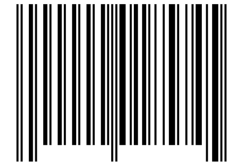 Number 18574 Barcode
