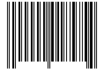 Number 18575 Barcode