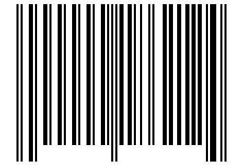 Number 186212 Barcode