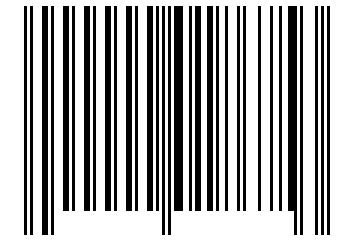 Number 18675 Barcode