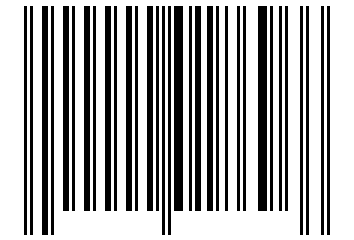 Number 18696 Barcode