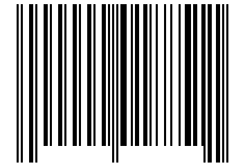Number 18851 Barcode