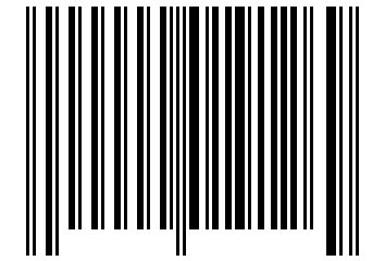 Number 19126 Barcode