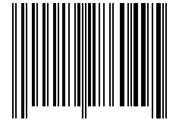 Number 19286049 Barcode