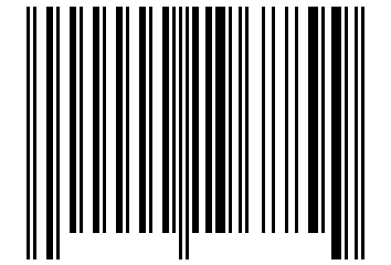 Number 196889 Barcode