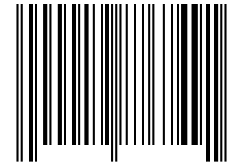 Number 19876749 Barcode