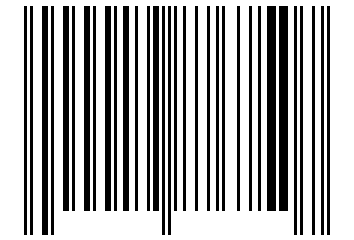 Number 19876750 Barcode