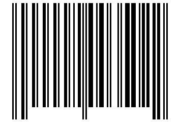 Number 2003502 Barcode