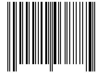 Number 20038885 Barcode