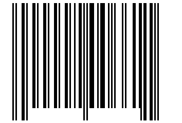 Number 2006611 Barcode