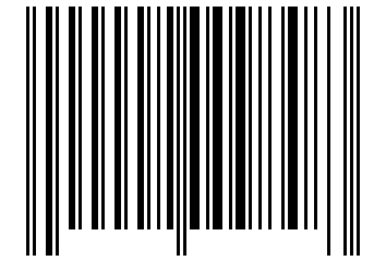 Number 2009848 Barcode