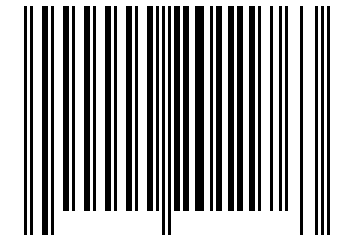Number 201176 Barcode