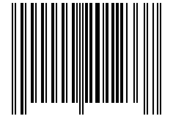 Number 201233 Barcode