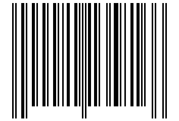 Number 20135816 Barcode