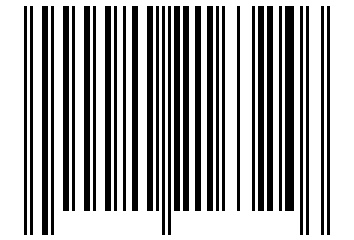 Number 20216324 Barcode