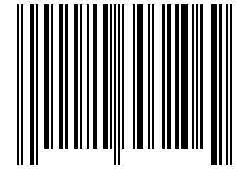Number 20303106 Barcode