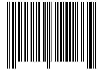 Number 20315166 Barcode