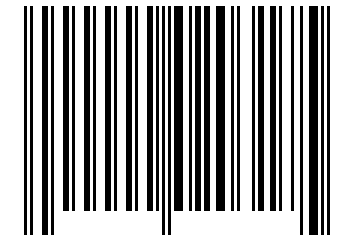 Number 20317 Barcode