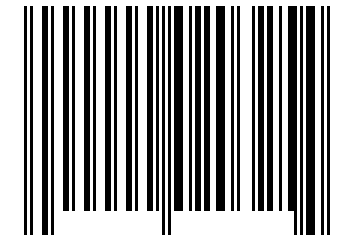 Number 20325 Barcode