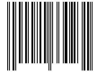 Number 20330231 Barcode