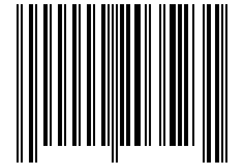 Number 203523 Barcode
