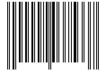 Number 2037533 Barcode