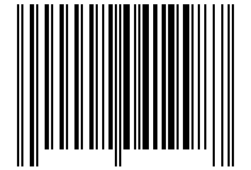 Number 2041998 Barcode