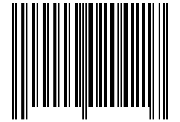 Number 20421 Barcode