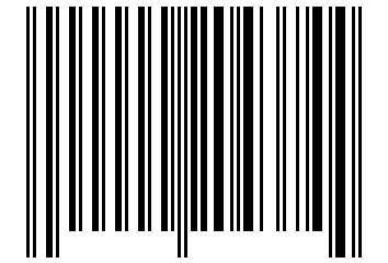 Number 204374 Barcode
