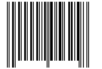Number 2056258 Barcode