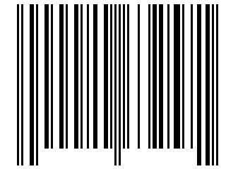 Number 20632571 Barcode