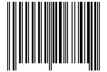 Number 206845 Barcode